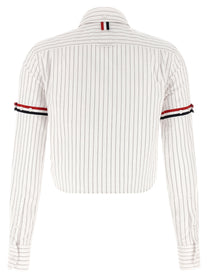 Thom Browne Cropped Shirt White