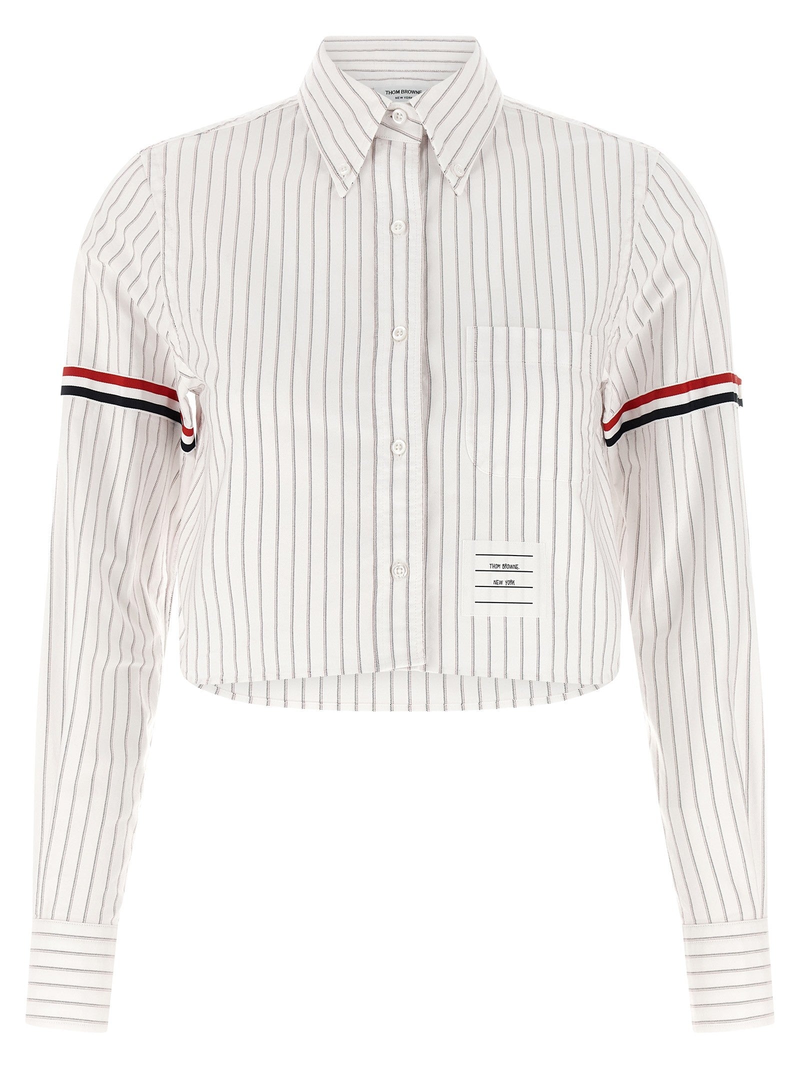 Thom Browne Cropped Shirt White