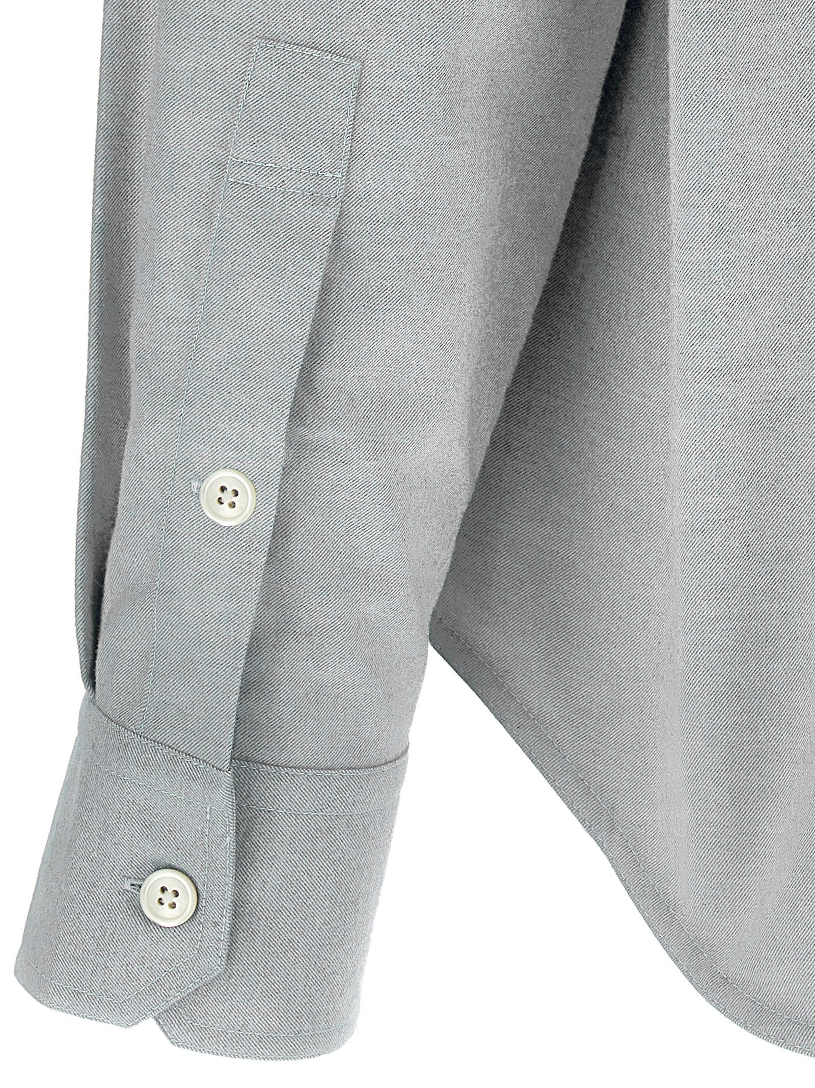 Thom Browne Flannel Shirt Grey