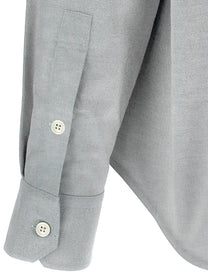 Thom Browne Flannel Shirt Grey