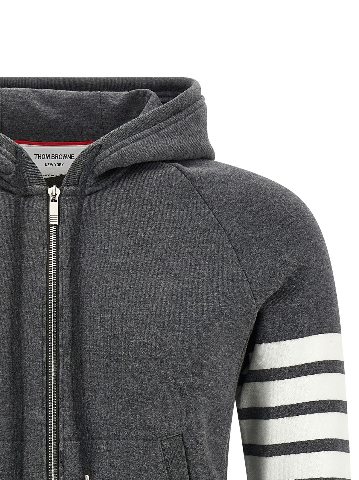 Thom Browne Hoodie Grey, view 3