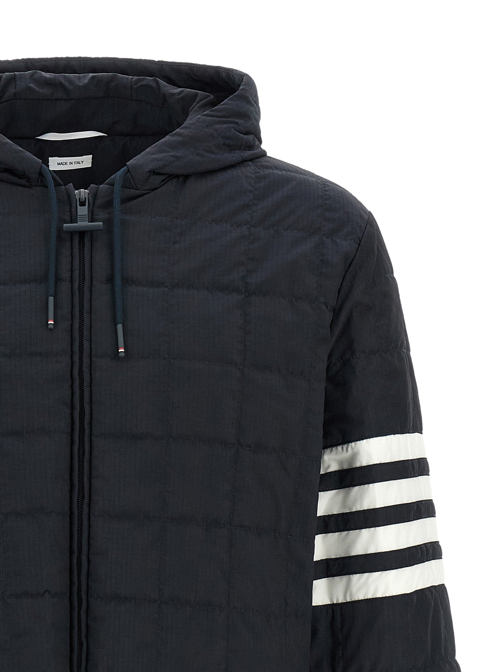 Thom Browne Ripstop Shiny Jacket Blue