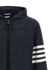 Thom Browne Ripstop Shiny Jacket Blue