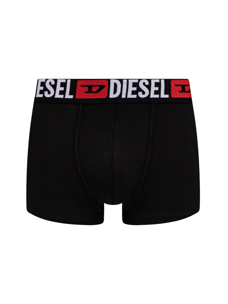 Diesel Men's Boxer in Cotone Black
