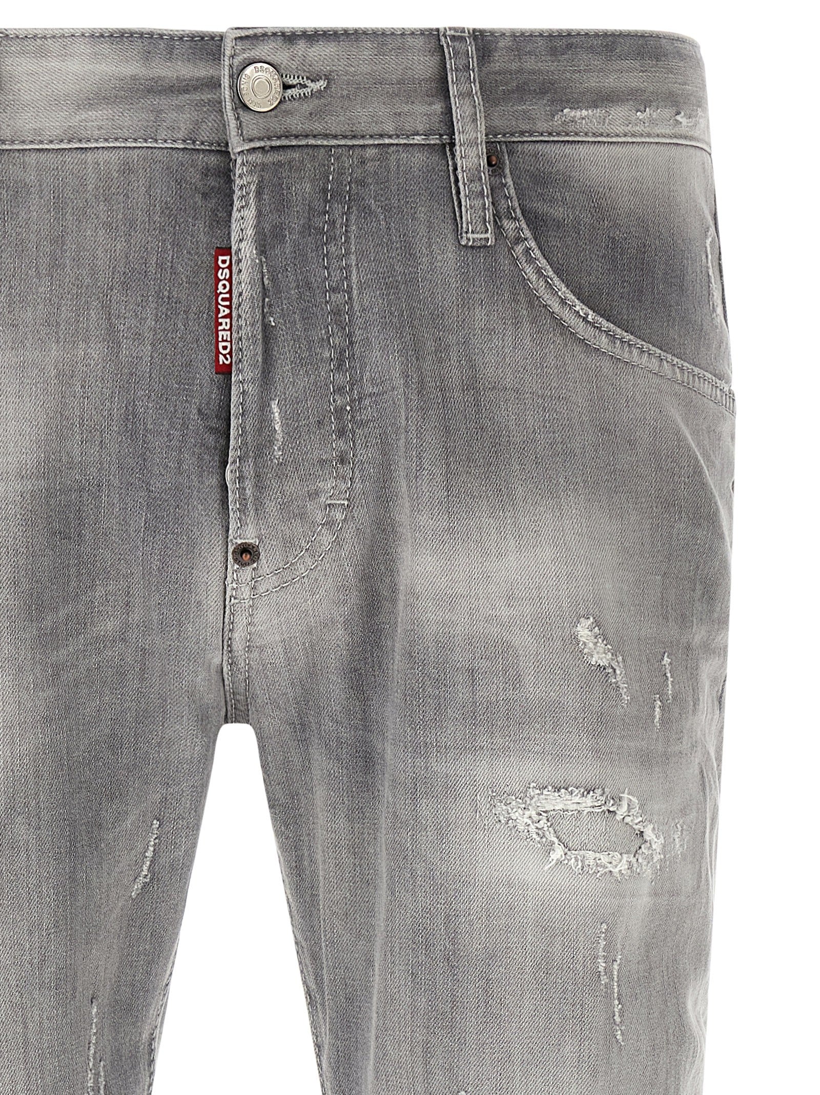 Dsquared2 Tasche Jeans Grey