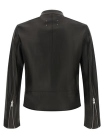 Maison Margiela Leather Jacket Black