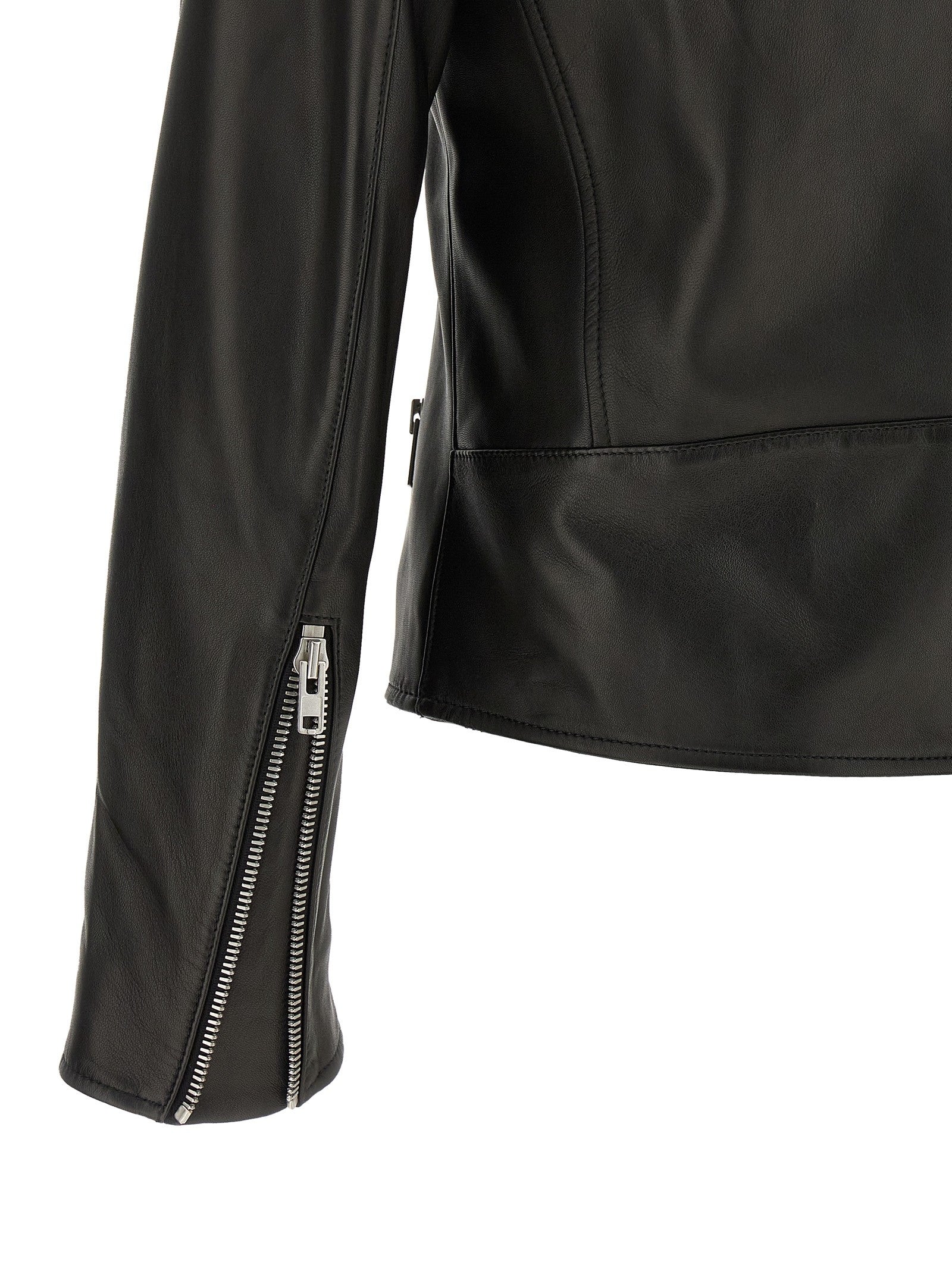 Maison Margiela Leather Jacket Black