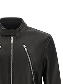 Maison Margiela Leather Jacket Black