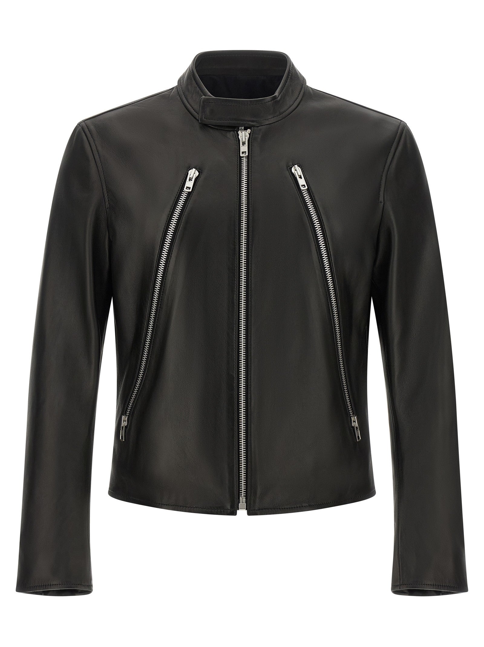 Maison Margiela Leather Jacket Black