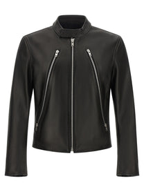 Maison Margiela Leather Jacket Black
