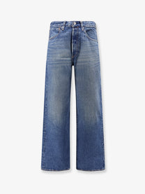 Levi's Men's Blue Denim Jeans Gold