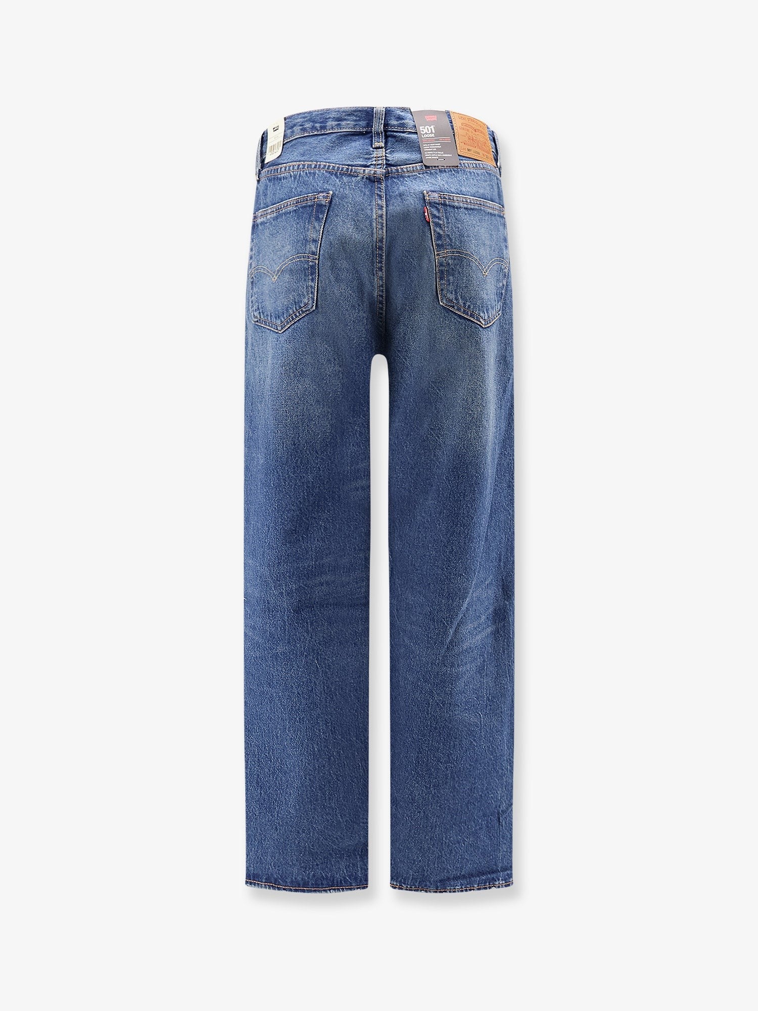 Levi's Men's Blue Denim Jeans Gold