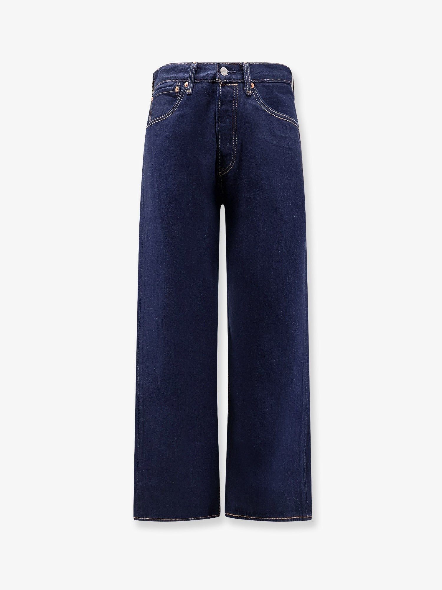 Levi's Men's Blue Denim Jeans Gold