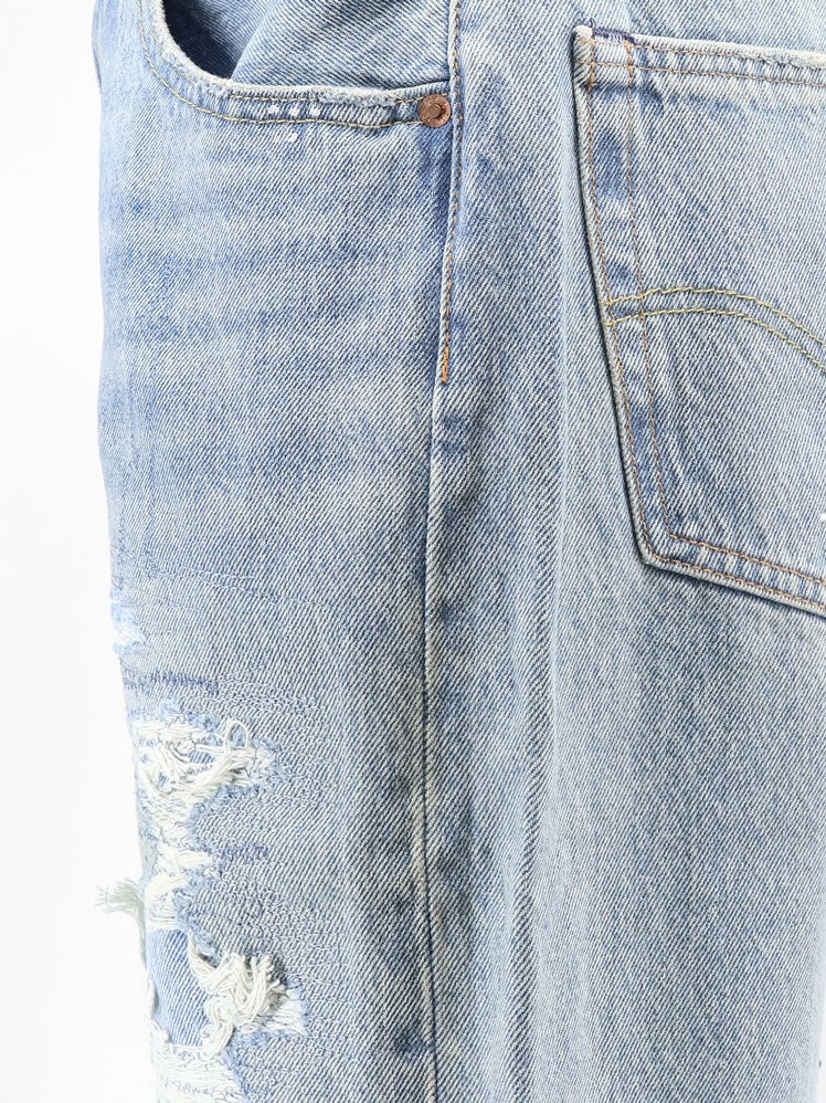 Levi's Men's Loose Straight Leh Jeans Larkspurpainter