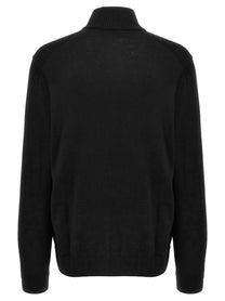 HUGO BOSS - HUGO BOSS Men’s Balonso-L Cardigan Black - Men’s Knitwear