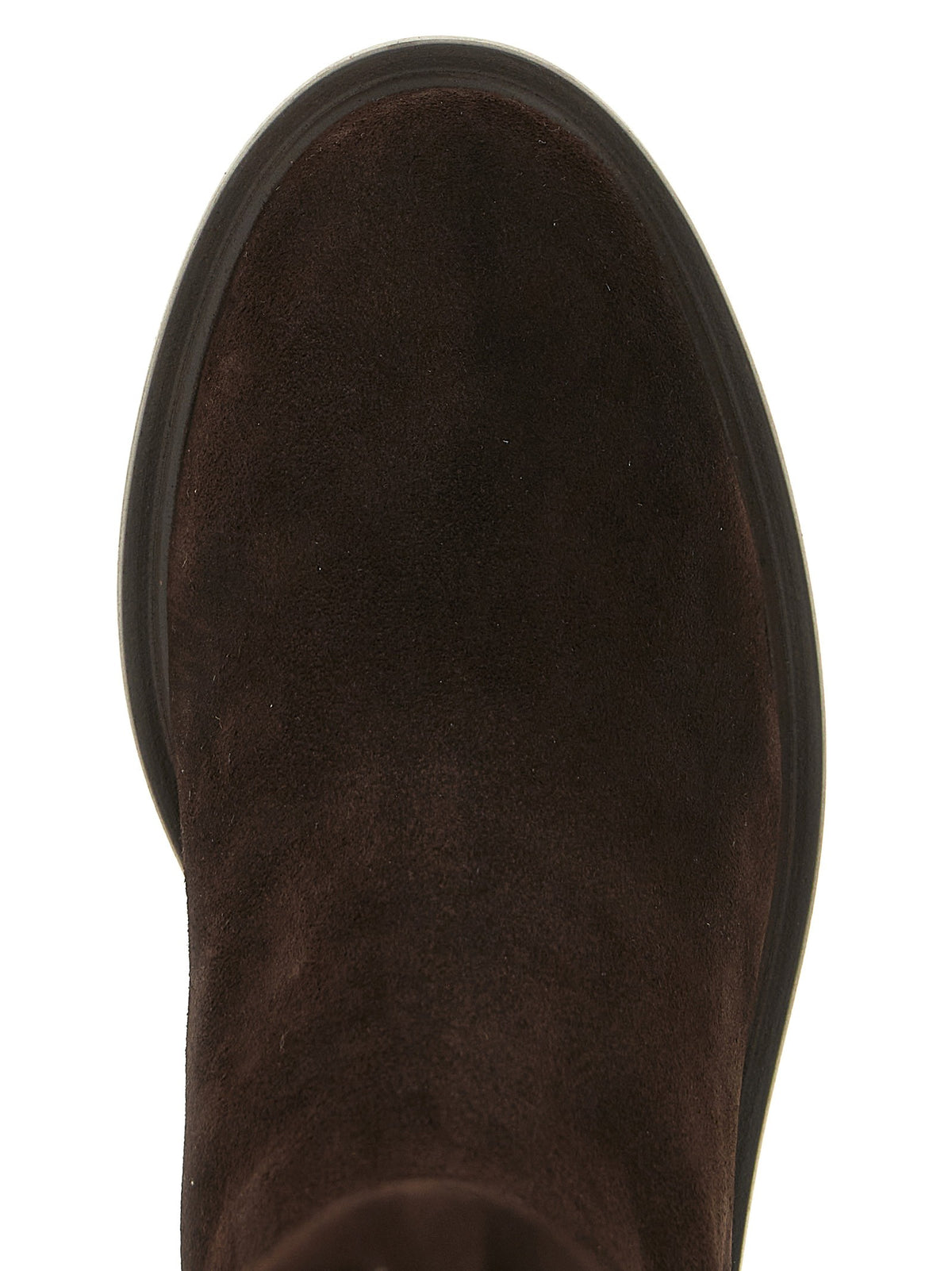 Stuart Weitzman Gisele Suede Boots Brown