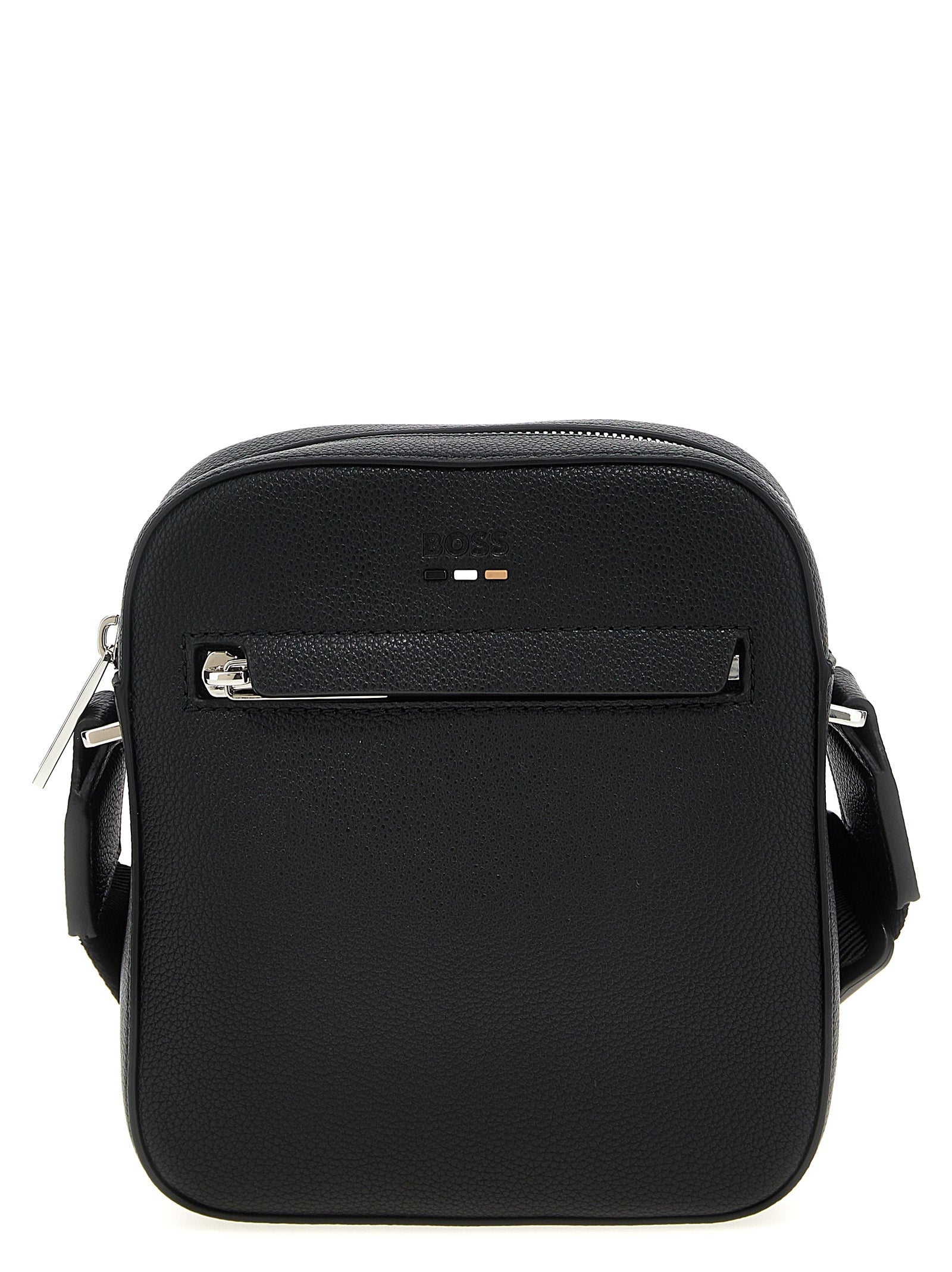HUGO BOSS Men's Ray Crossbody Bag Black