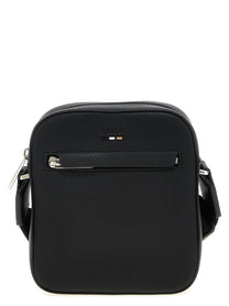 HUGO BOSS Men's Ray Crossbody Bag Black