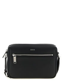 HUGO BOSS Men's Daxter_ew Crossbody Bag Black