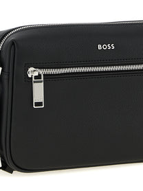HUGO BOSS Men's Daxter_ew Crossbody Bag Black