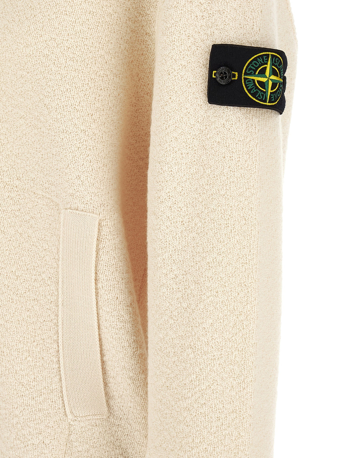 Stone Island Cardigan White