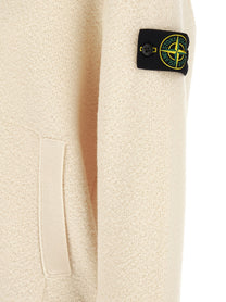 Stone Island Cardigan White
