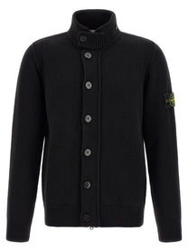Stone Island Cardigan Black