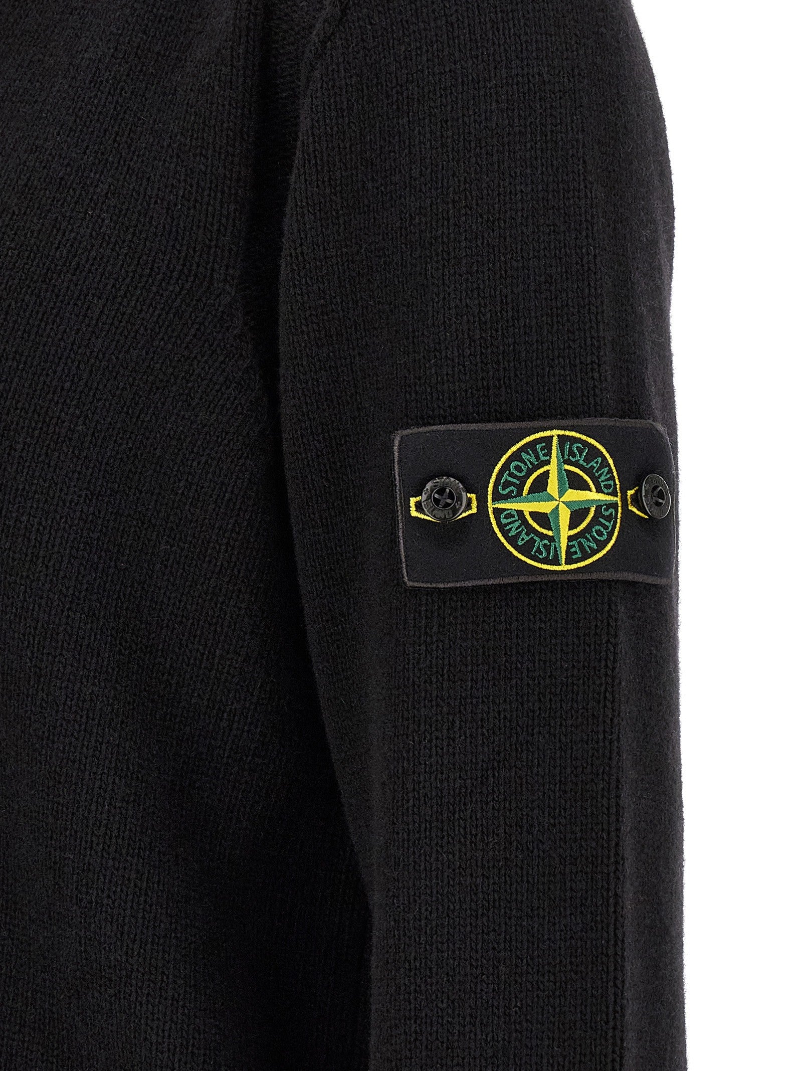 Stone Island Cardigan Black