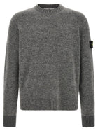 Stone Island Crew Neck Sweater Grey