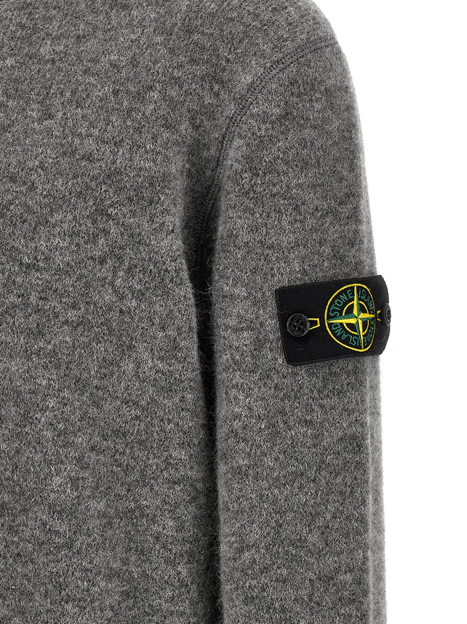 Stone Island Crew Neck Sweater Grey