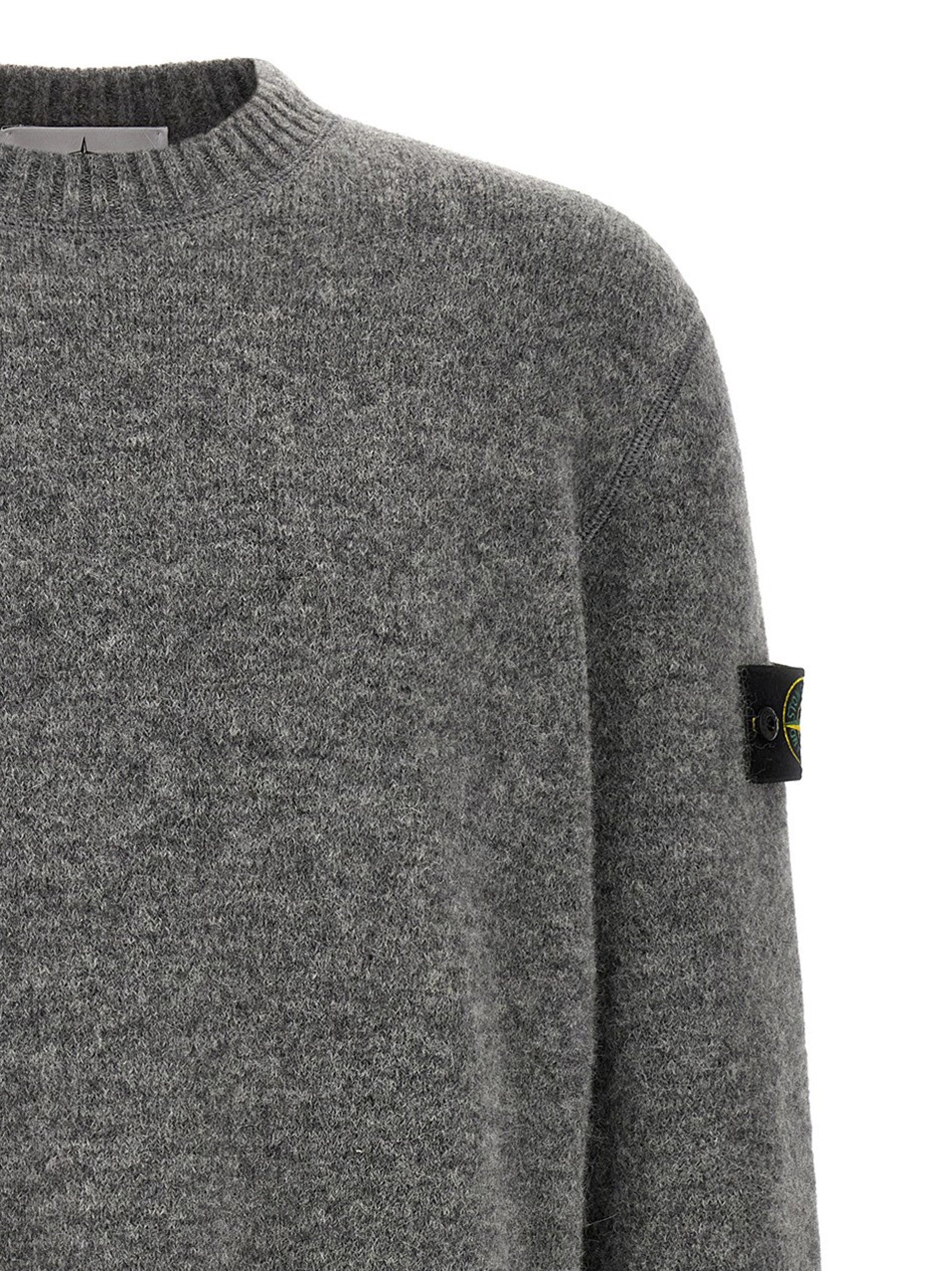 Stone Island Crew Neck Sweater Grey