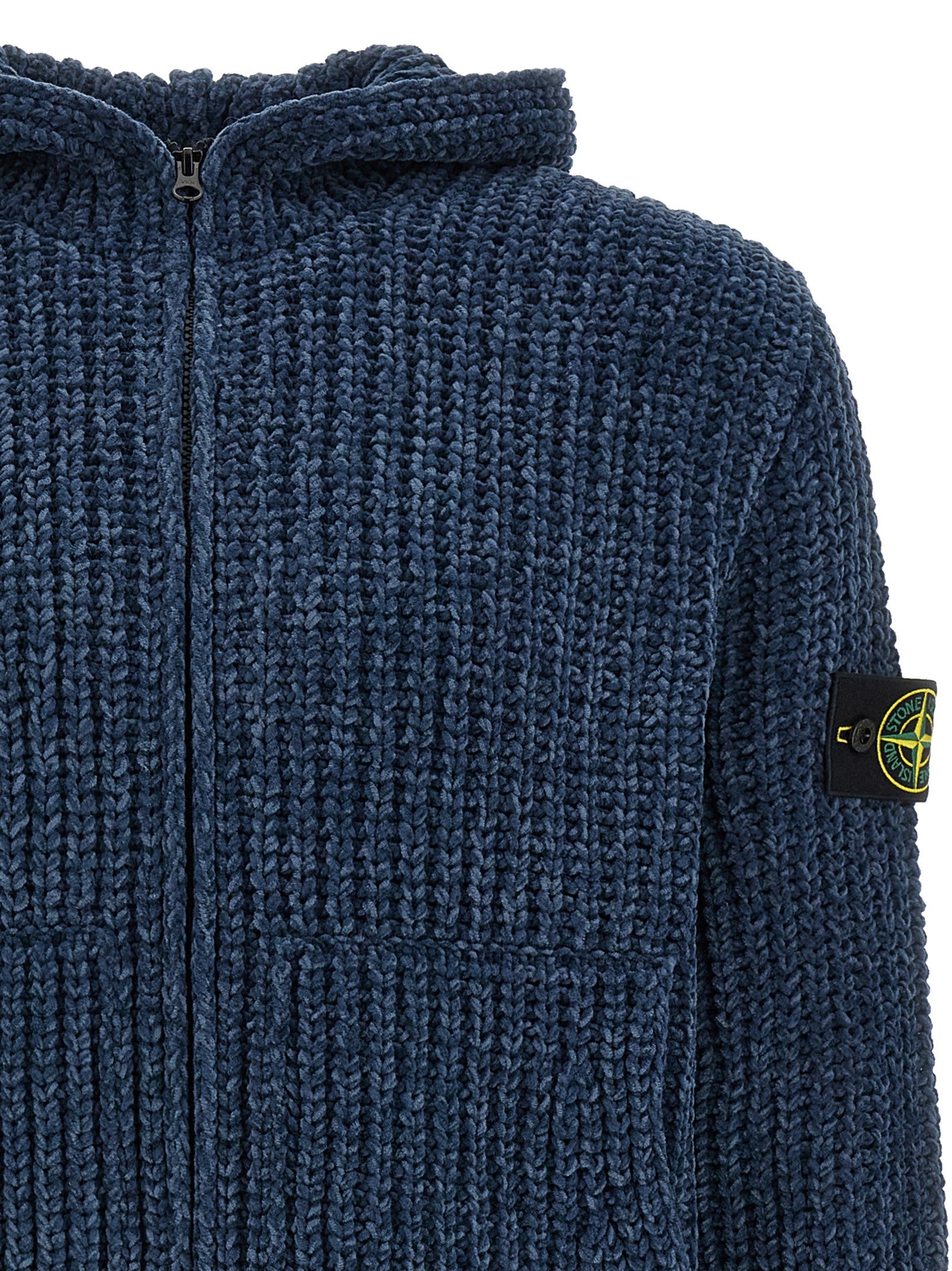Stone Island Cardigan Blue