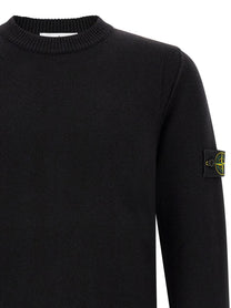 Stone Island Men's Virgin Wool Blend Sweater Black