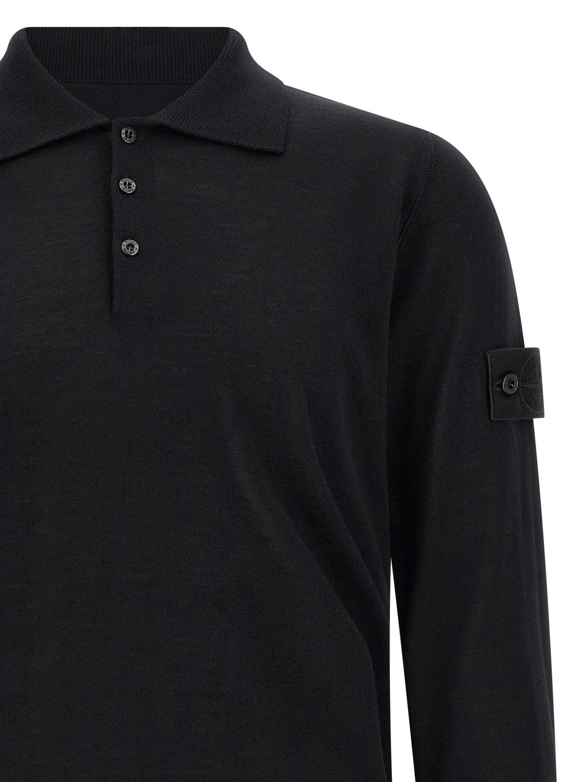 Stone Island Polo Shirt Black