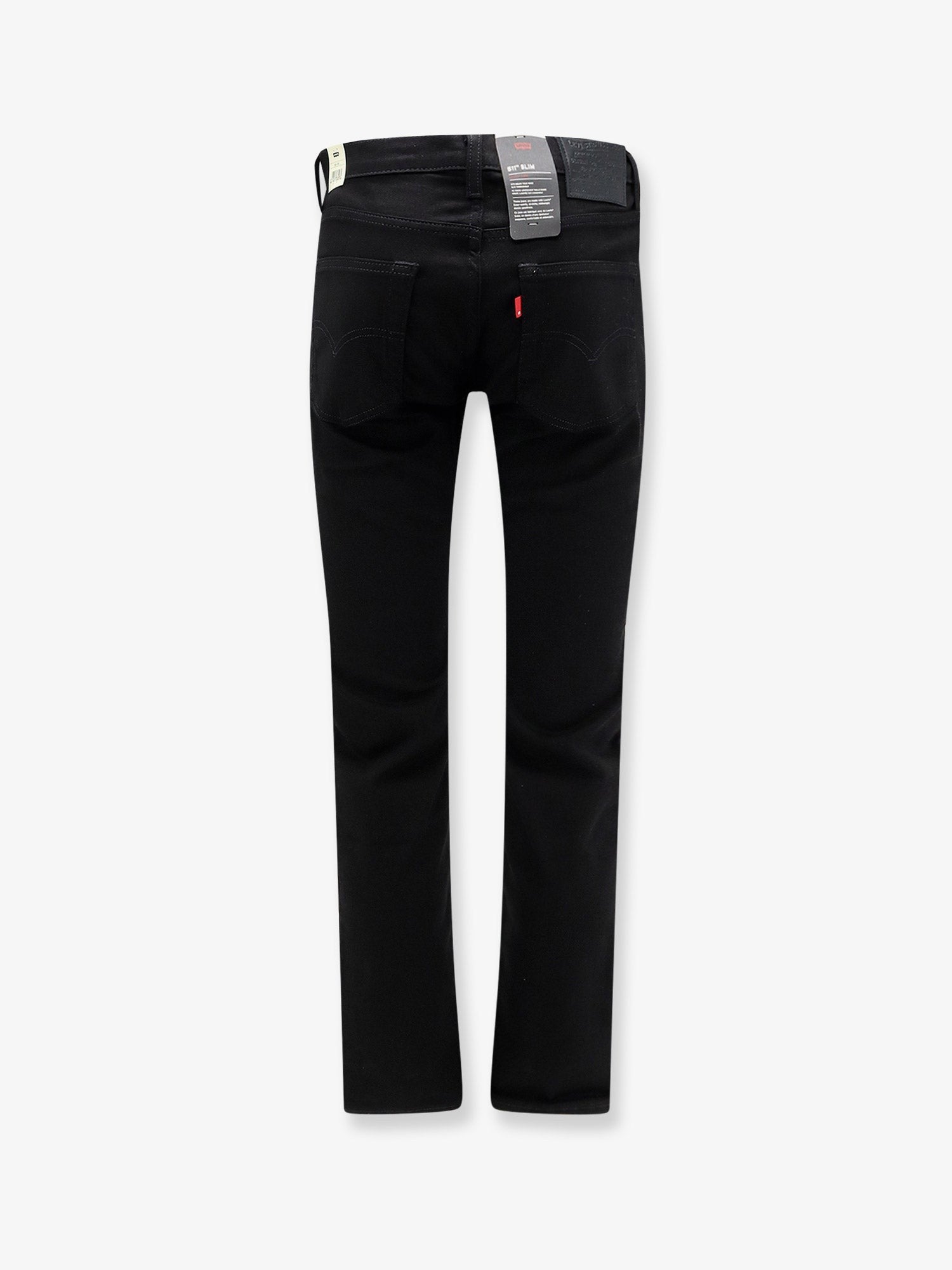 Levi's Men's Slim Black Canvas Trousers Black