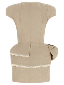 Magda Butrym Dress Beige