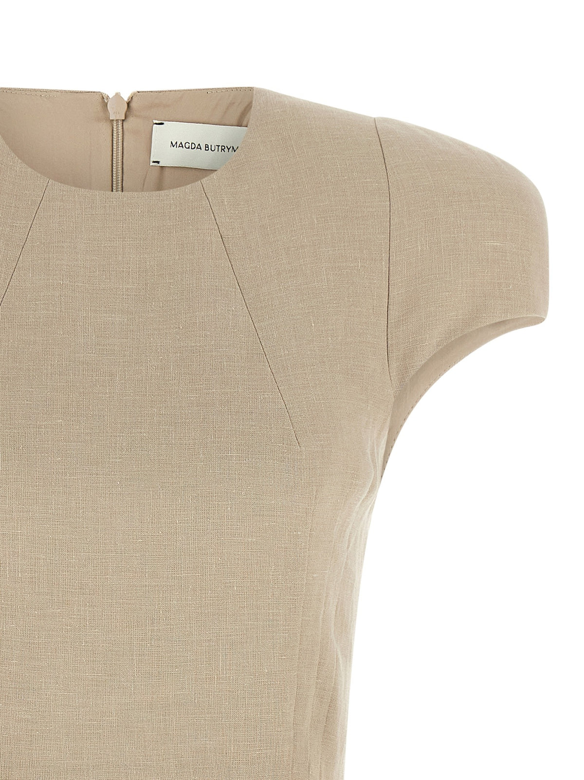 Magda Butrym Dress Beige, view 3