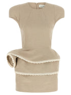 Magda Butrym Dress Beige