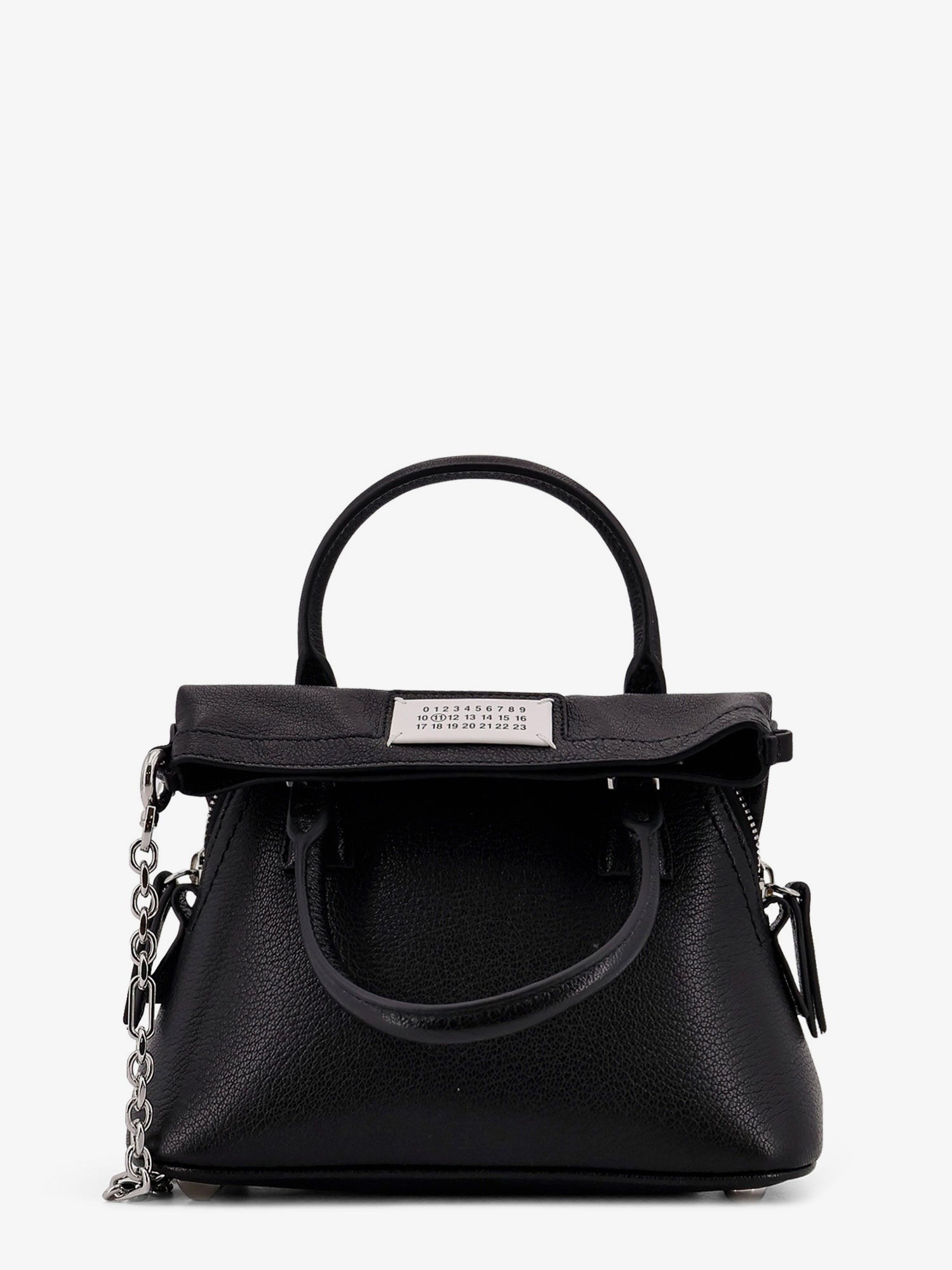 Maison Margiela Women's Classique Micro Leather Shoulder Bag Black
