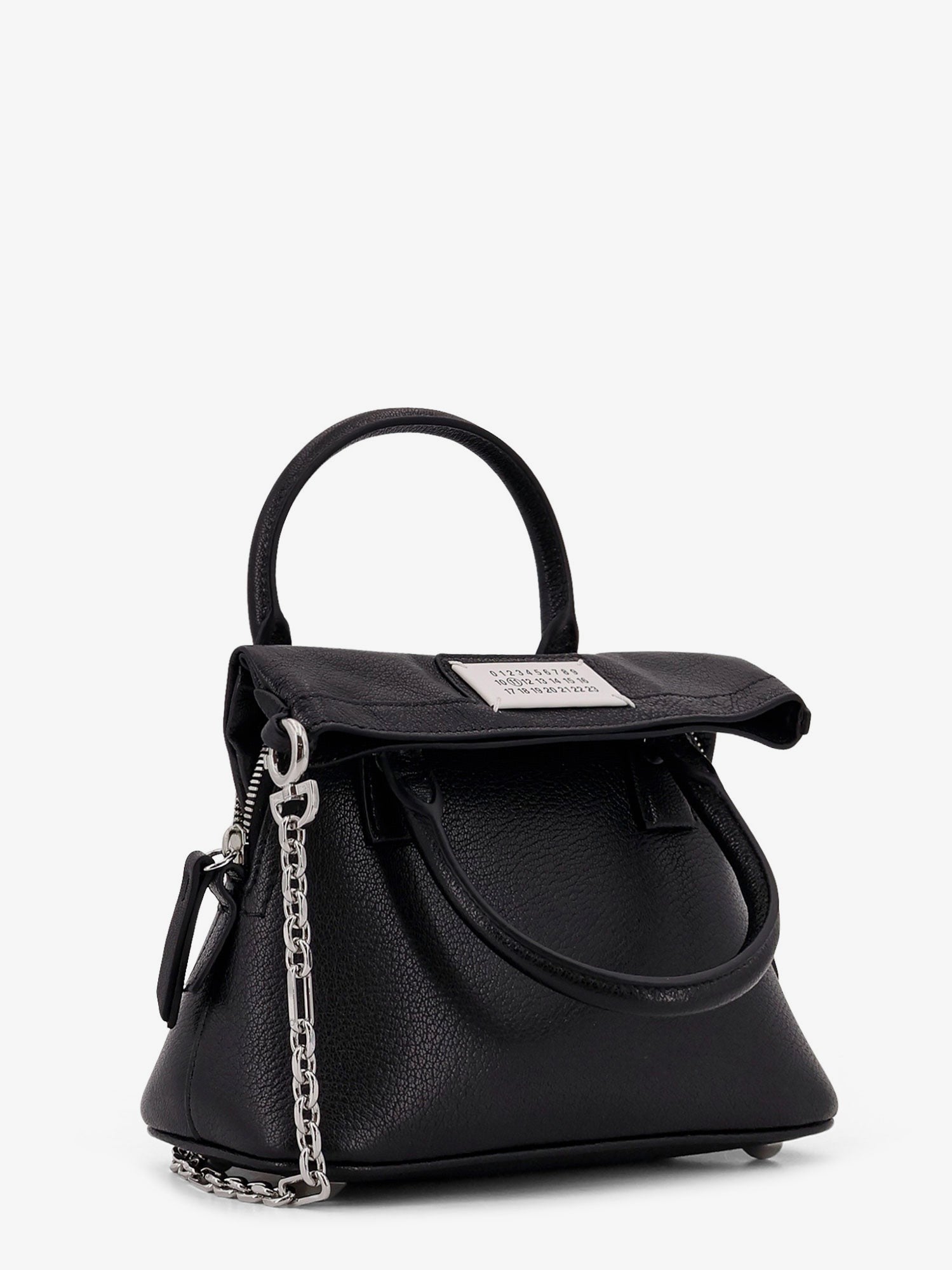 Maison Margiela Women's Classique Micro Leather Shoulder Bag Black