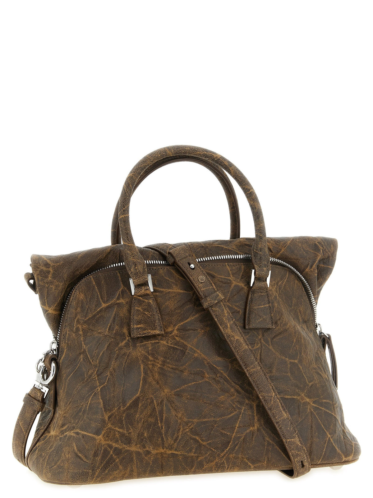 Maison Margiela Soft Medium Shoulder Bag Brown