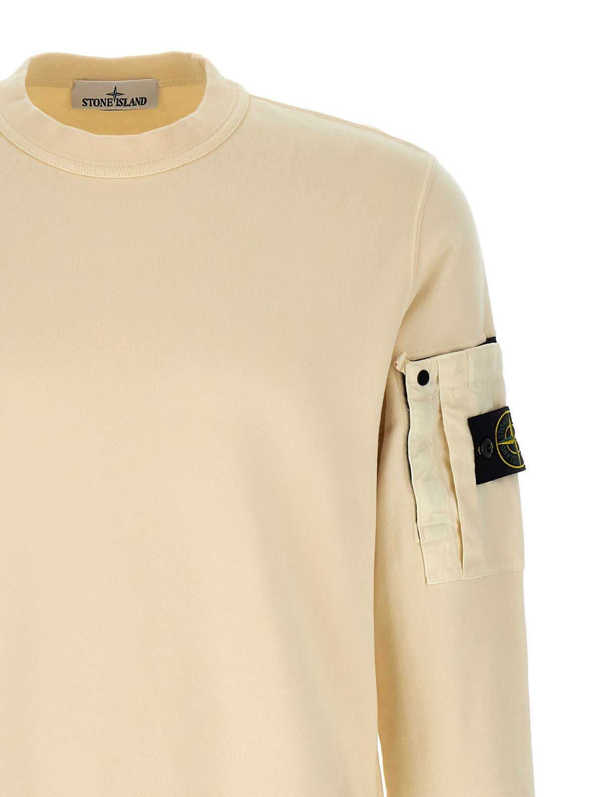 Stone Island Sweatshirt Beige, view 3