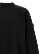Stone Island Crew Neck Sweatshirt Black