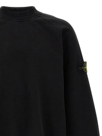 Stone Island Crew Neck Sweatshirt Black