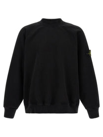 Stone Island Crew Neck Sweatshirt Black