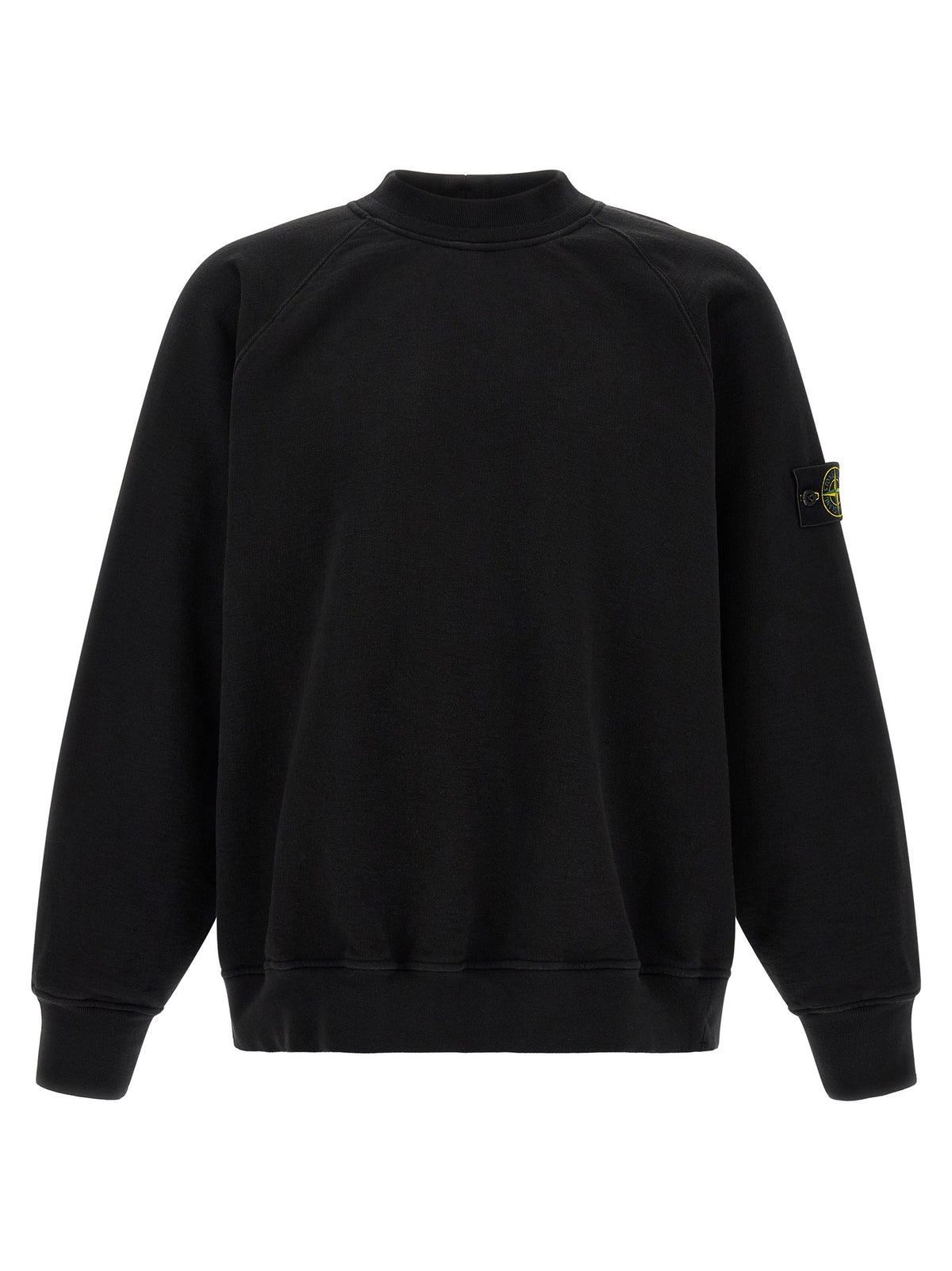 Stone Island Crew Neck Sweatshirt Black