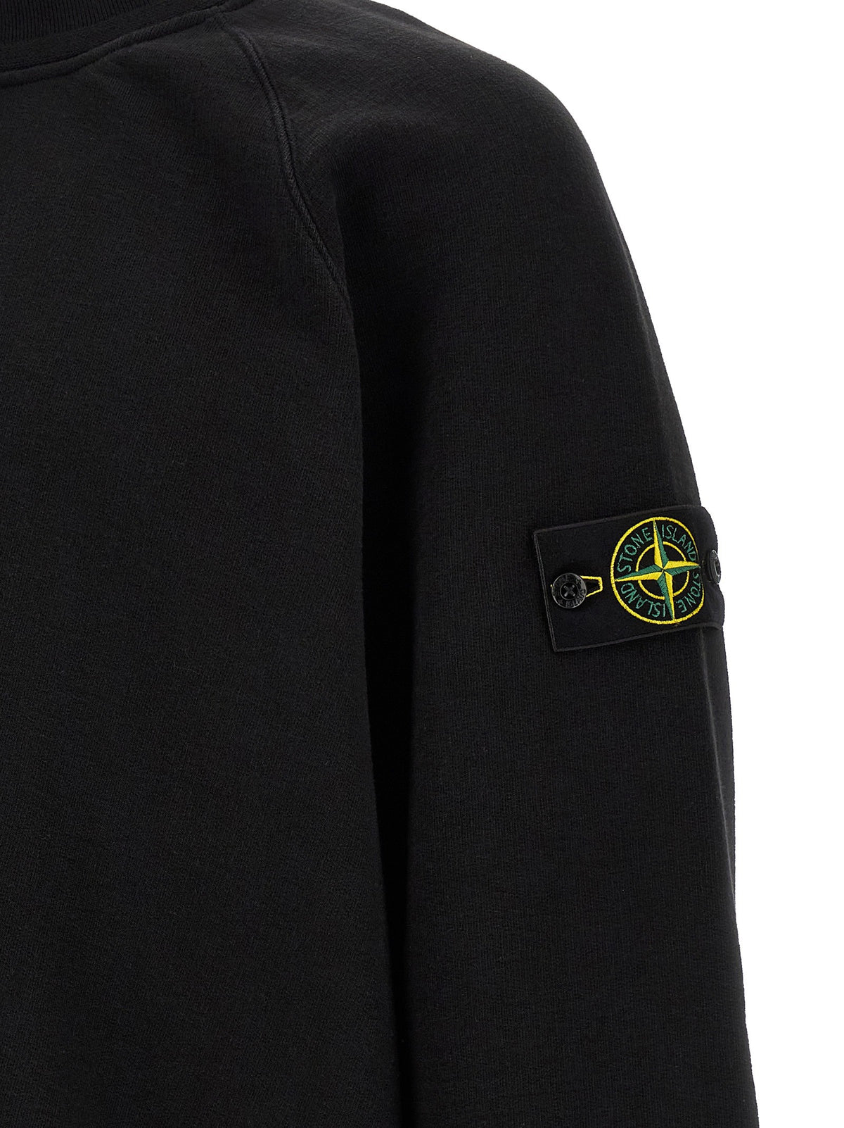 Stone Island Crew Neck Sweatshirt Black
