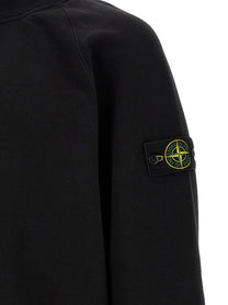 Stone Island Crew Neck Sweatshirt Black