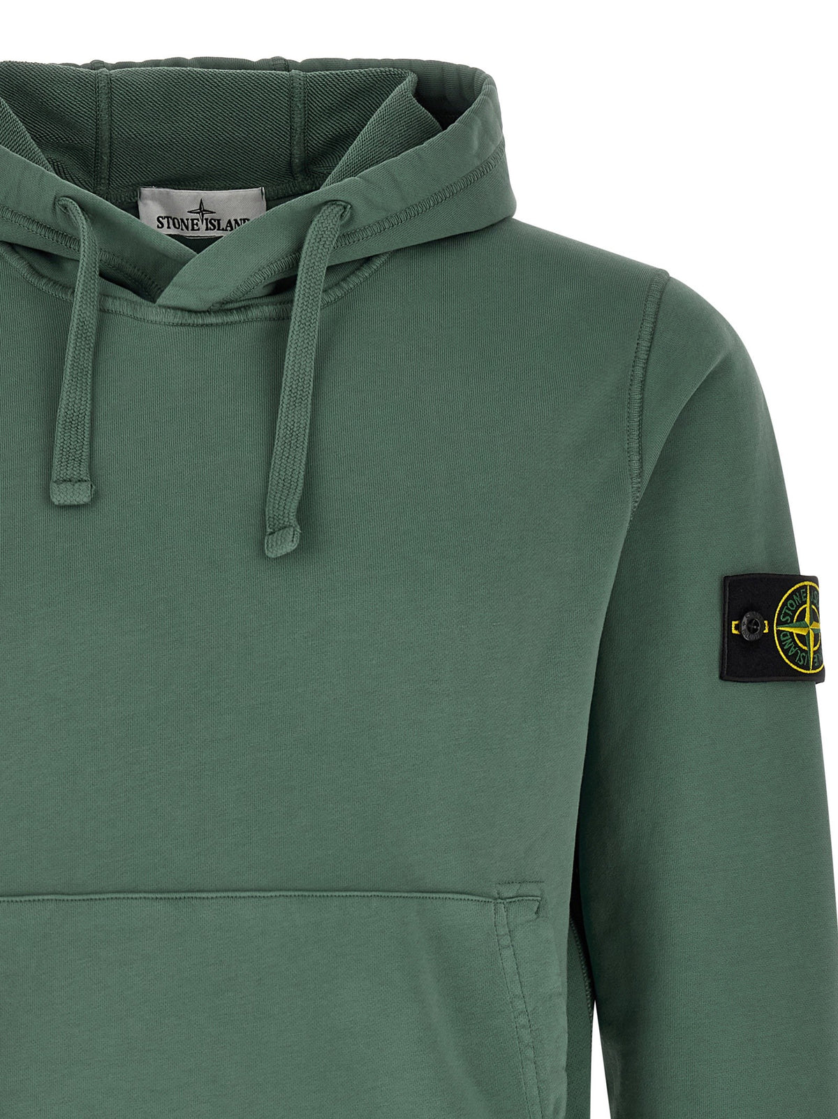 Stone Island Hoodie Green, view 3