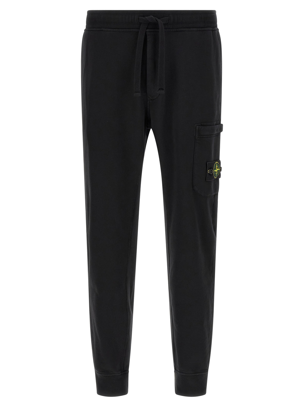 Stone Island Men's Cotton Trousers Black
